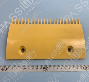 Sigma Escalator Yellow Comb Plate DSA2001489-M