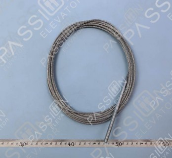 KONE Door Opening Rope KM601116G05 φ3.2mm L=5800MM R 26