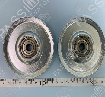 Mitsubishi hall door wire rope pulley 90116200