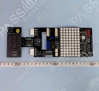 Hyundai Elevator Call Display Panel 2CAR_HIP Bd (REV 1.1)
