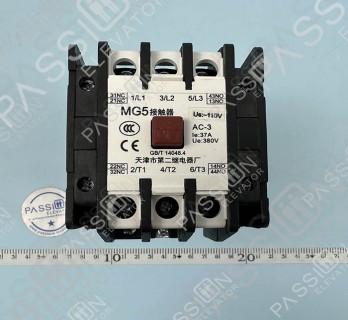 Silent Star‑sealing Contactor MG5‑AC110V 37A (Tianjin No.2 Factory)